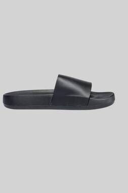 NEW BRANDBLACK unisex kashiba lux slides in black